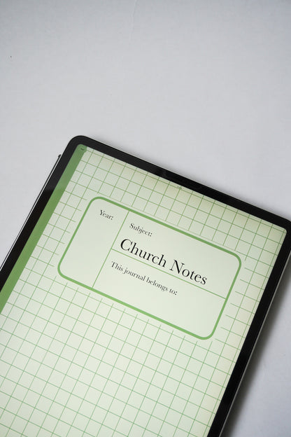 Church Notes / Green